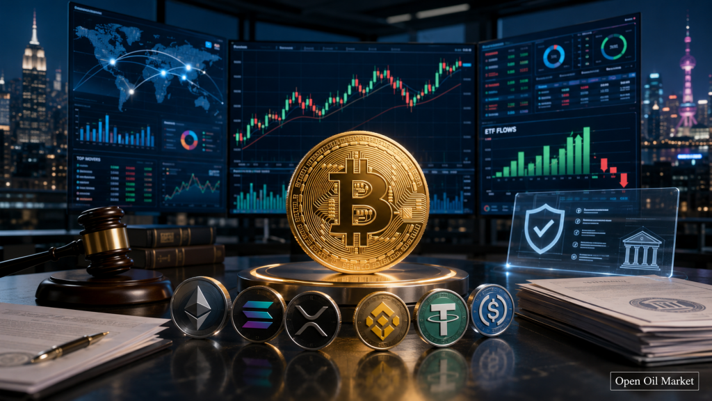 ข่าวสารสกุลเงินดิจิทัล, วันอาทิตย์ที่ 5 กรกฎาคม 2026: Bitcoin, กระแส ETF และการควบคุม stablecoins