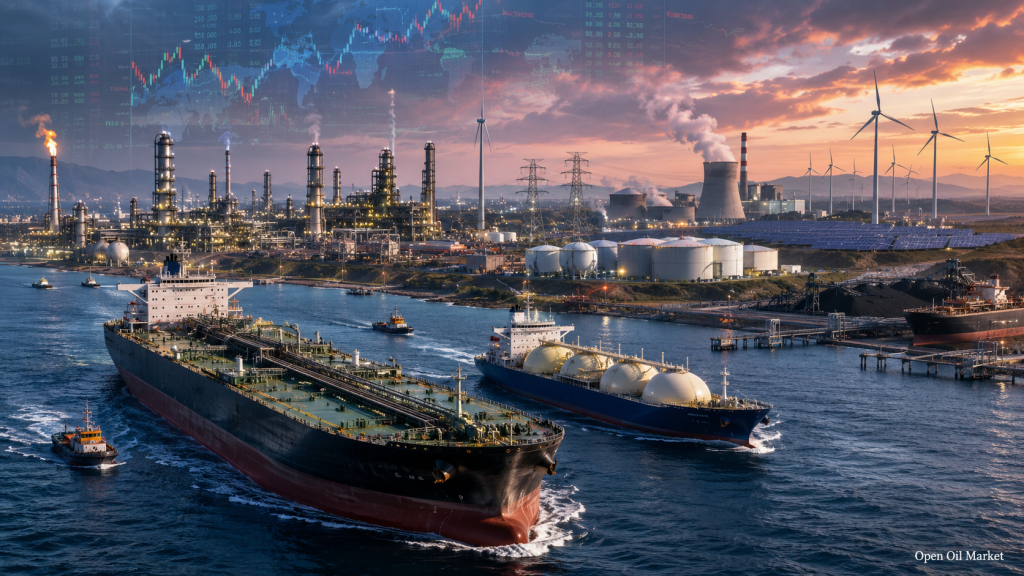 ข่าวสารน้ำมันและก๊าซและพลังงาน 14 กรกฎาคม 2026: น้ำมัน, LNG และการขาดแคลนผลิตภัณฑ์น้ำมัน