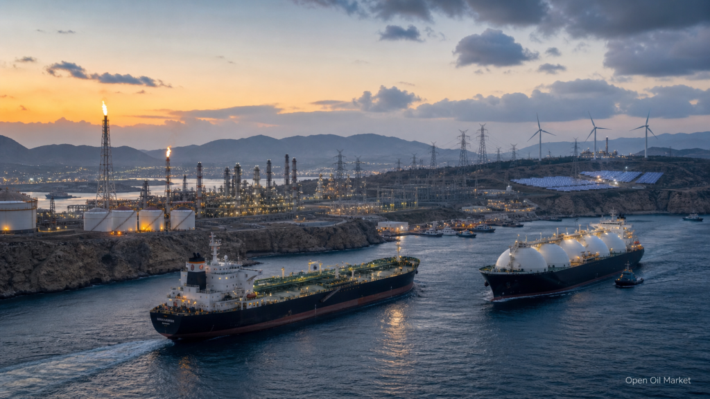 ตลาดพลังงานระดับโลก 5 พฤษภาคม 2026: น้ำมัน, ก๊าซ, LNG, โรงกลั่น, ไฟฟ้าและพลังงานหมุนเวียน