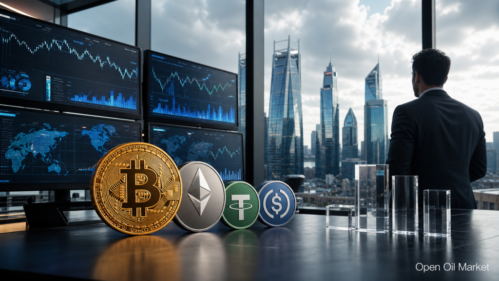 ข่าวคริปโตเคอเรนซี่, 4 พฤษภาคม 2026: Bitcoin ยังคงรักษาตำแหน่งผู้นำท่ามกลางการเติบโตของ ETF และ stablecoins