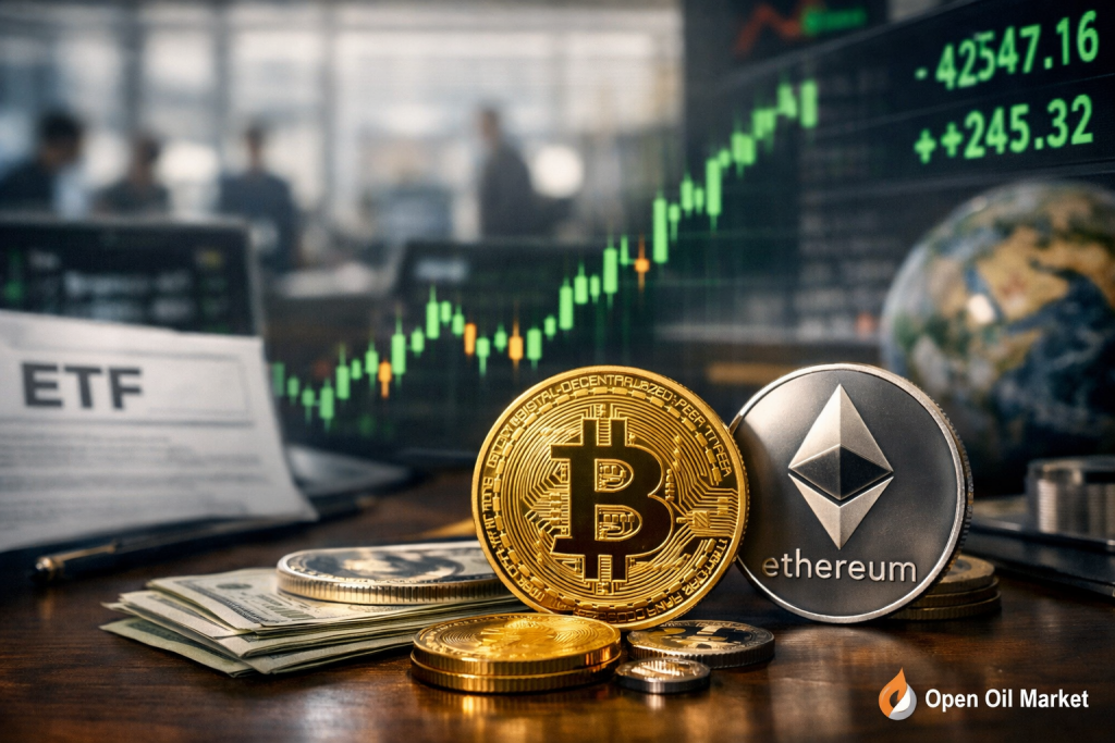 การวิเคราะห์สกุลเงินดิจิตอล 19 เมษายน 2026 — การเคลื่อนไหวของบิตคอยน์และความต้องการจากสถาบัน