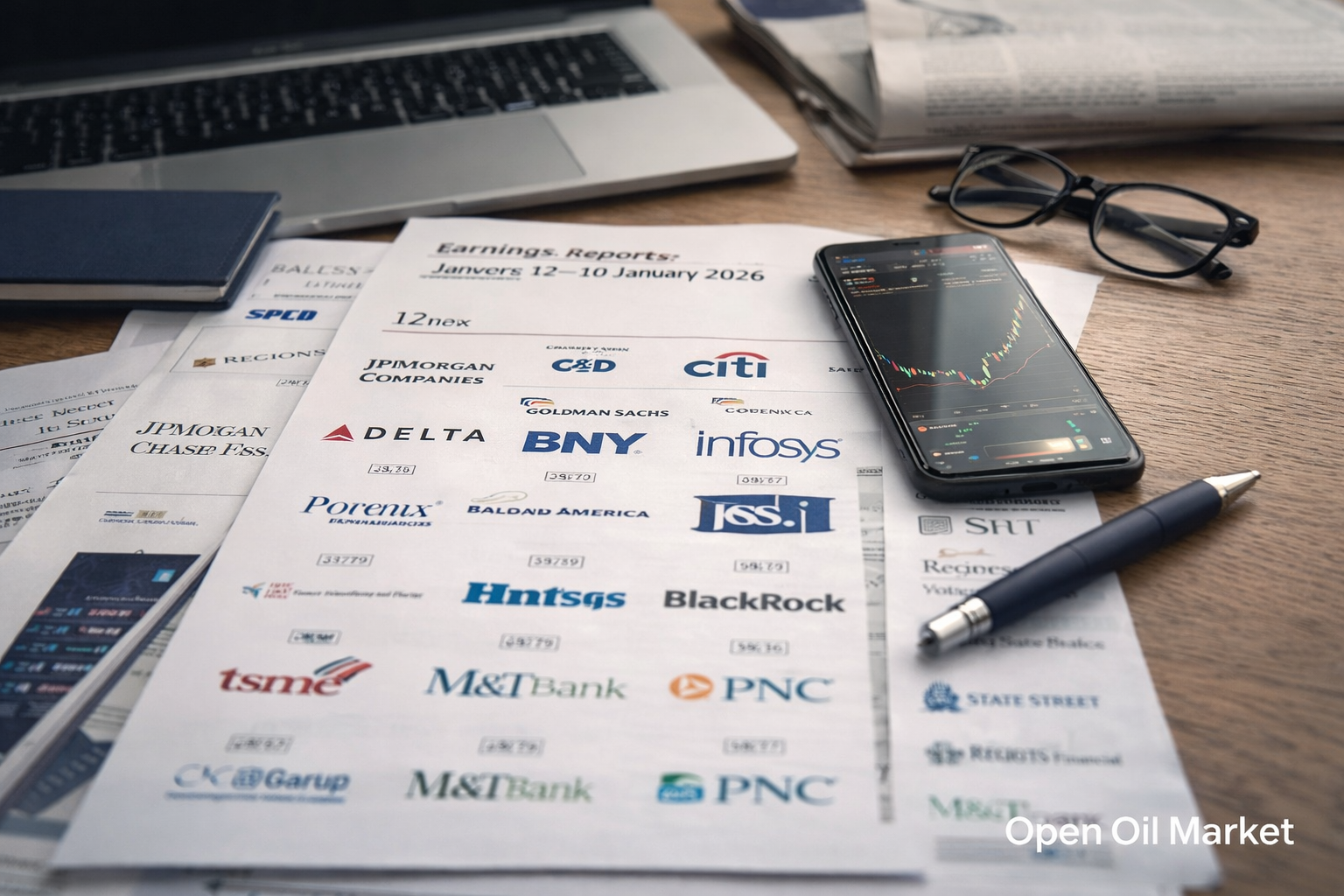 เหตุการณ์ทางเศรษฐกิจและรายงานบริษัท 12–16 มกราคม 2026