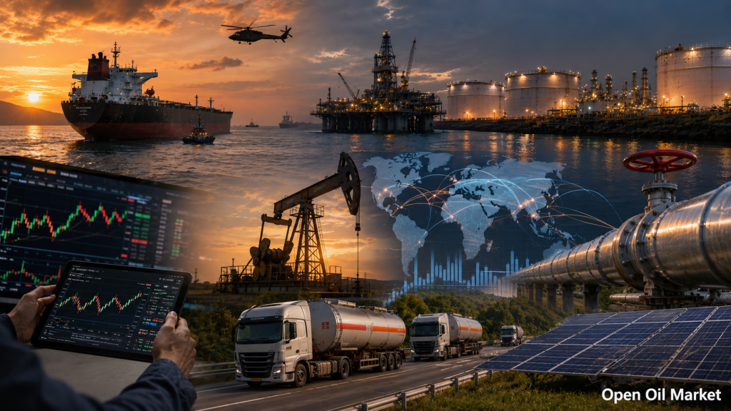 ข่าวสารน้ำมันและพลังงาน 26 กรกฎาคม 2026 — ราคาน้ำมัน Brent, ก๊าซ TTF, OPEC+, ถ่านหินและพลังงานทดแทน