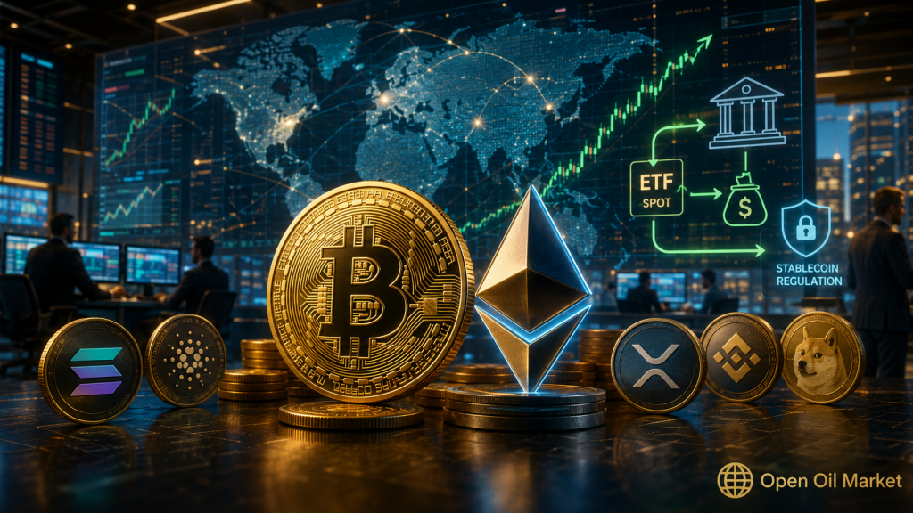 ข่าวสารสกุลเงินดิจิทัล 15 กรกฎาคม 2026: Bitcoin, Ethereum และการกำกับดูแลสเตเบิลคอยน์