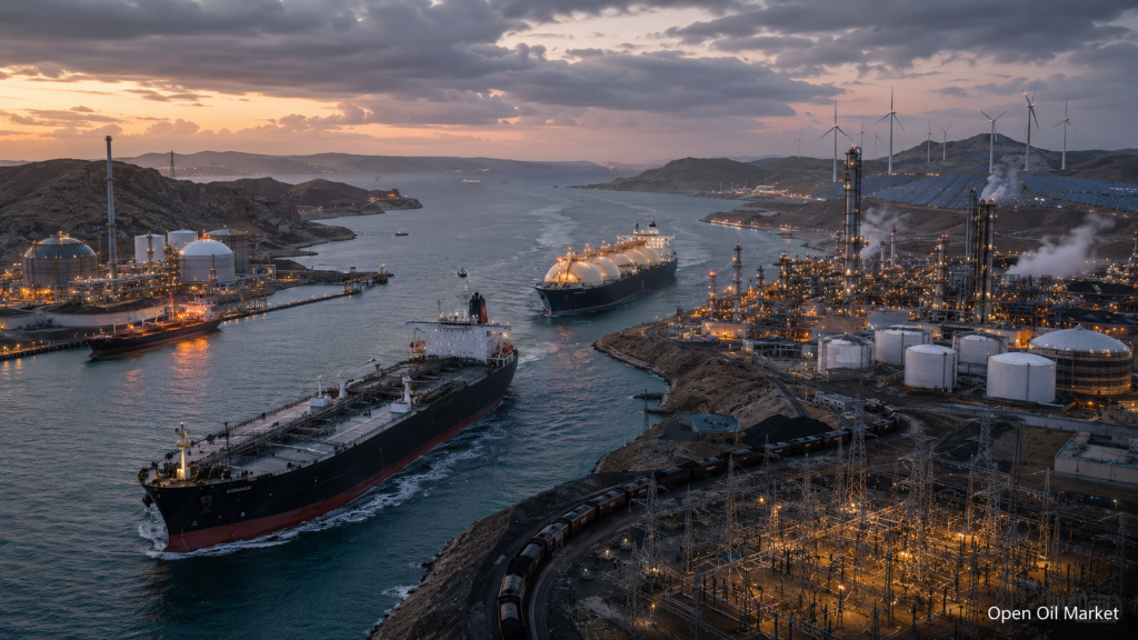 ข่าวน้ำมันและพลังงาน 29 พฤษภาคม 2026 อ่าวฮอร์มุส, LNG, โรงกลั่นและความมั่นคงทางพลังงานทั่วโลก