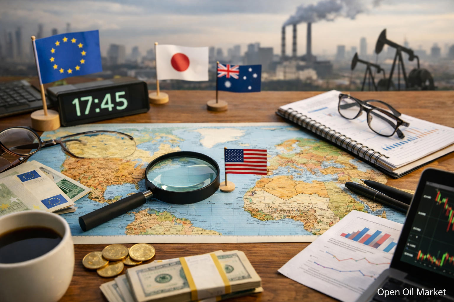 เหตุการณ์ทางเศรษฐกิจและรายงานของบริษัท — วันจันทร์ที่ 2 มีนาคม 2026: Manufacturing PMI ทั่วโลก, ISM สหรัฐ และความคิดเห็นของหัวหน้าธนาคารกลางยุโรป.