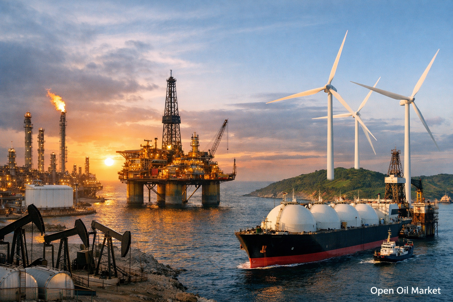 ตลาดโลกในภาคพลังงาน: น้ำมัน, ก๊าซ, ไฟฟ้า และ ERT — เหตุการณ์ 4 กุมภาพันธ์ 2026