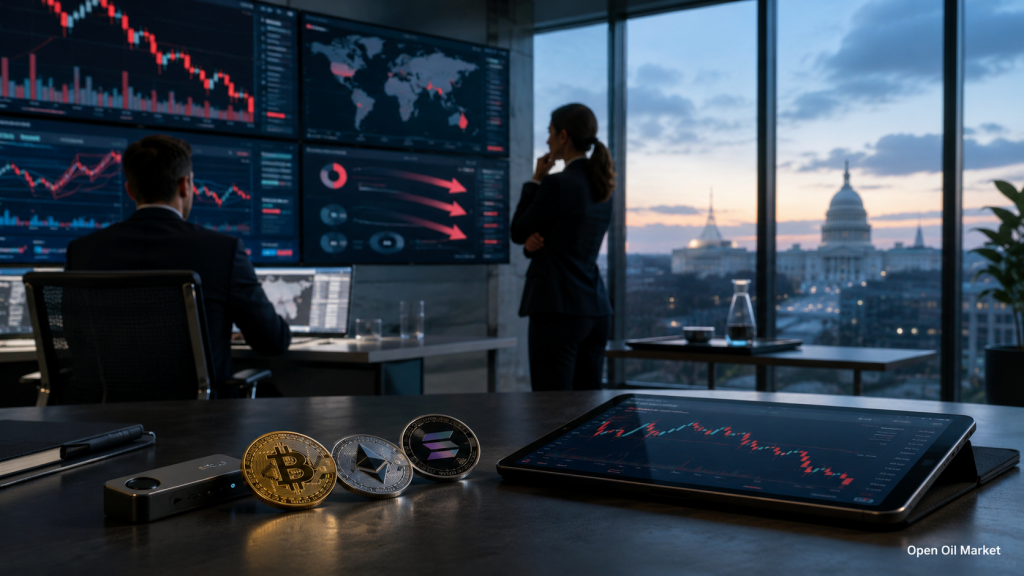 ข่าวสารคริปโตเคอเรนซี, อังคาร, 19 พฤษภาคม 2026: Bitcoin ภายใต้แรงกดดันจากการถอน ETF, การควบคุมในสหรัฐอเมริกา และความระมัดระวังของนักลงทุน