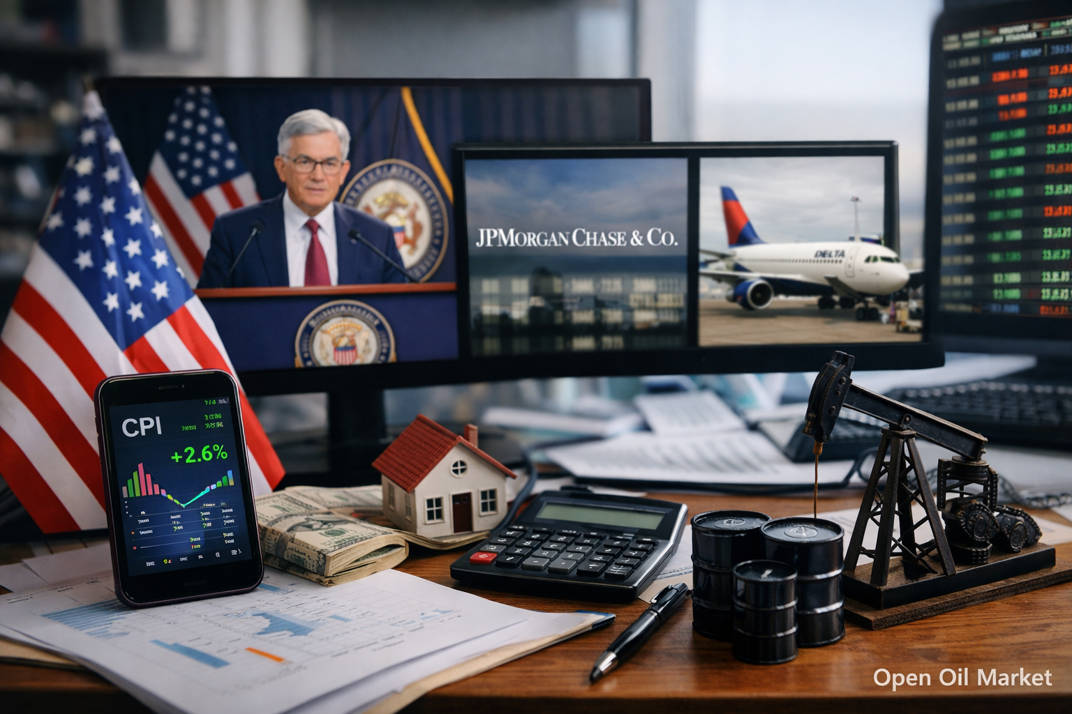 เหตุการณ์เชิงเศรษฐกิจและรายงานผลประกอบการ — วันอังคารที่ 13 มกราคม 2026: CPI สหรัฐและการเริ่มต้นฤดูกาลรายงาน