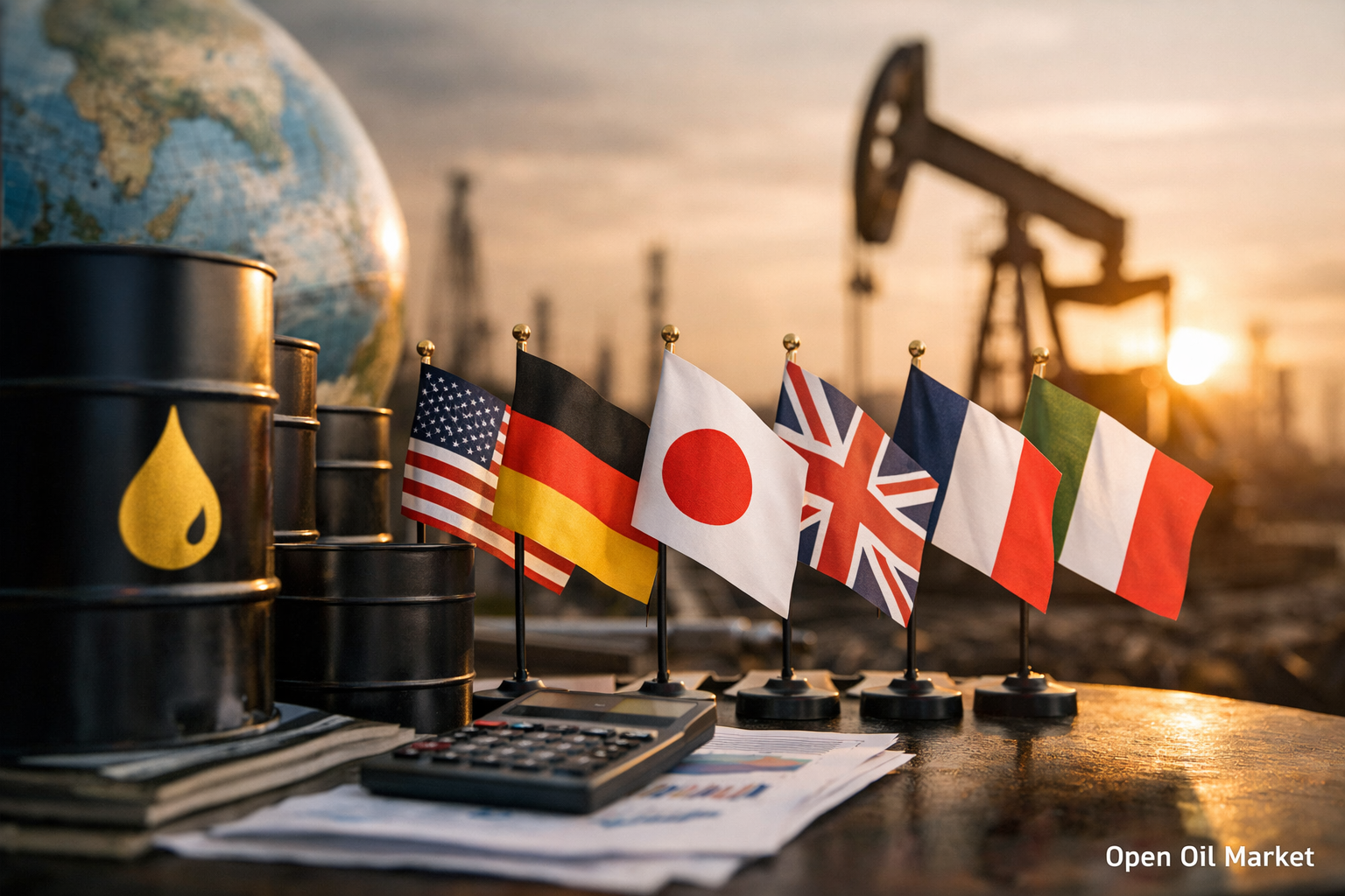 น้ำมันสำรอง G7 มากกว่า 1 พันล้านบาร์เรล: มันหมายถึงอะไรในด้านการบริโภคทั่วโลก