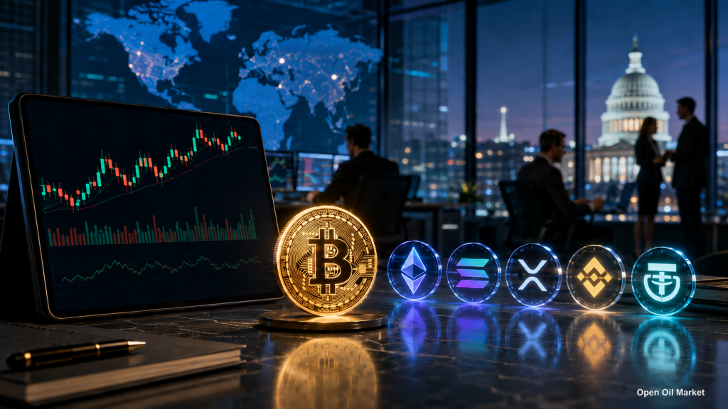 ข่าวคริปโตเคอเรนซี 10 พฤษภาคม 2026: Bitcoin, Ethereum, Solana, XRP, BNB และ stablecoins ในตลาดการเงินระดับโลก