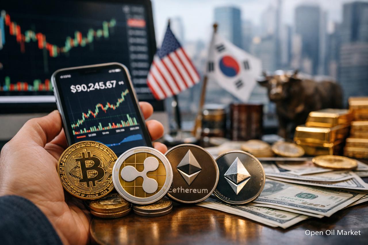 ข่าวคริปโตเคอเรนซี 10 มกราคม 2026 — บิตคอยน์ที่ $90,000, การเติบโตของ XRP และ ETF สำหรับเหรียญทางเลือก