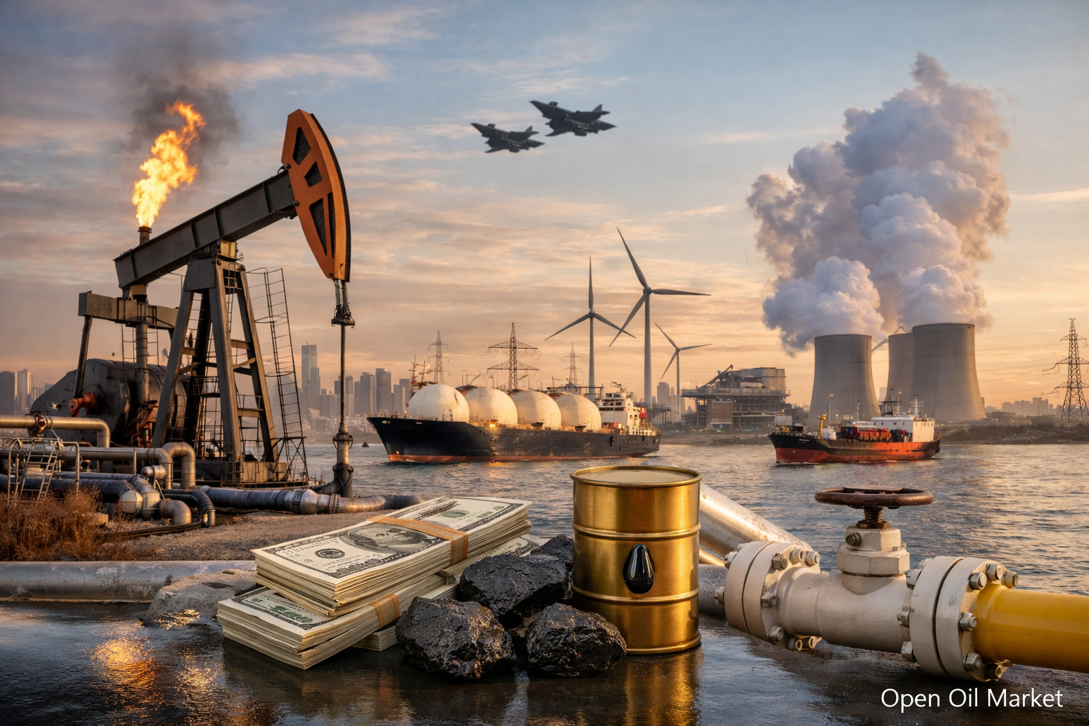 ตลาดน้ำมันและก๊าซระดับโลก: น้ำมัน, ก๊าซ, ไฟฟ้า และแหล่งพลังงานทดแทน - 25 มกราคม 2569