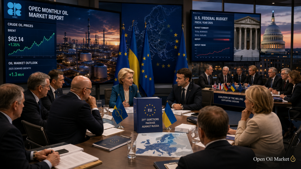 การคว่ำบาตรของสหภาพยุโรปต่อรัสเซีย การประชุมเกี่ยวกับยูเครน รายงาน OPEC และข้อมูลเกี่ยวกับงบประมาณของสหรัฐอเมริกา 13 กรกฎาคม 2569