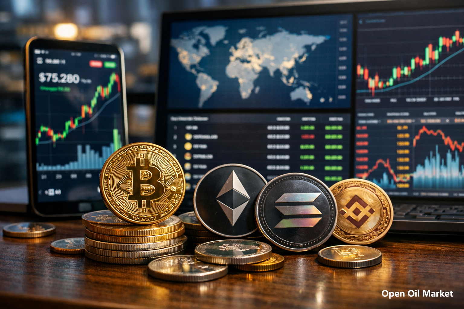 ข่าวสาร Cryptocurrency — วันพฤหัสบดีที่ 5 มีนาคม 2026: ความต้องการจากสถาบัน, ETF และแนวโน้มตลาดระดับโลก